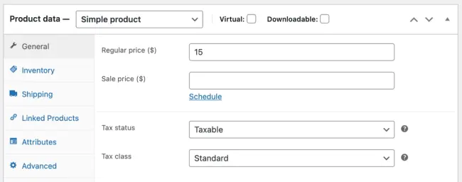 WooCommerce Store Settings