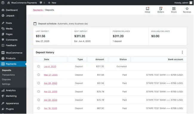 WooCommerce Store Payment