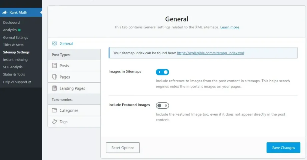 XML Sitemap