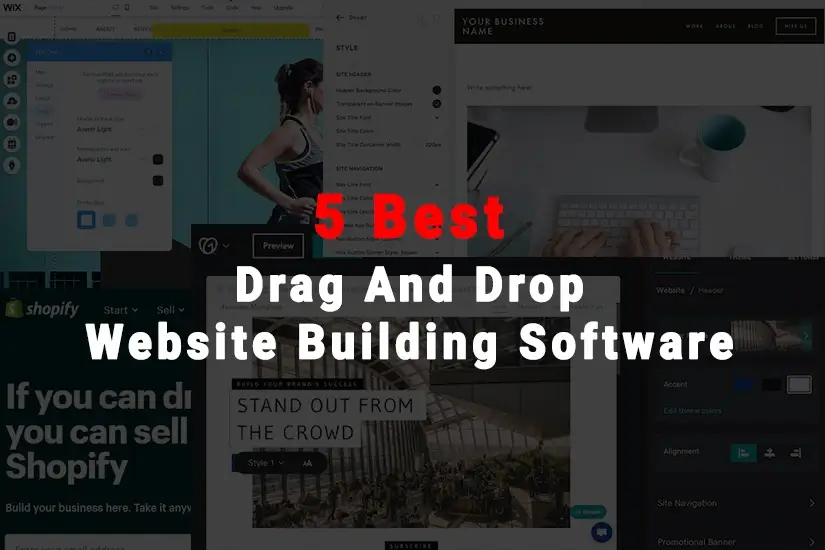 5 Best Drag And Drop Website Building Software