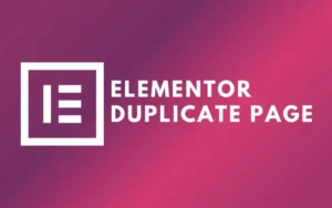 Duplicate Elementor Page